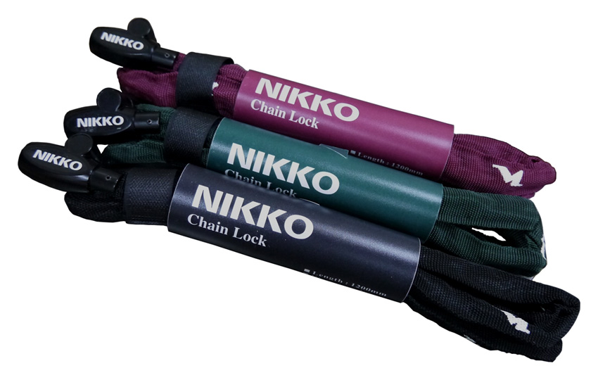 15周年記念イベントが ニッコー NIKKO チェーンロック N658C300 Φ4×300mm キャンパスグリーン 
